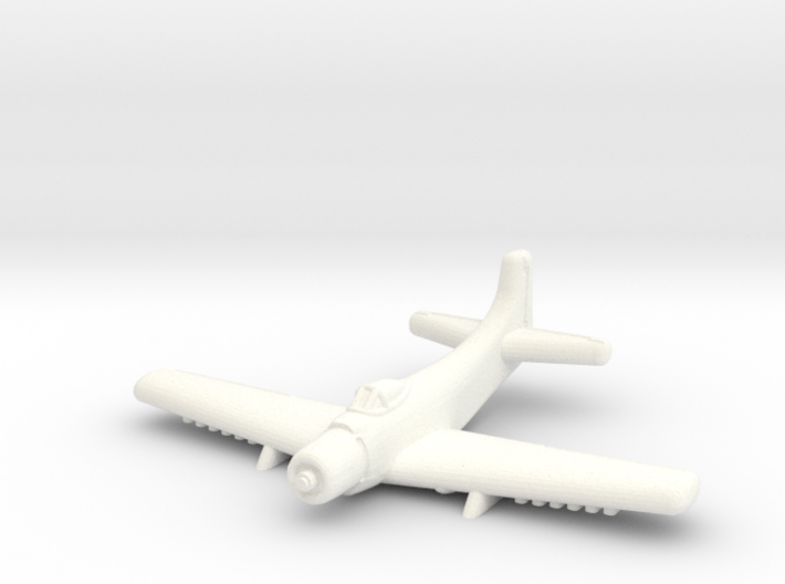 A-1 Skyraider-1/600 Scale (Qty.1) 3d printed