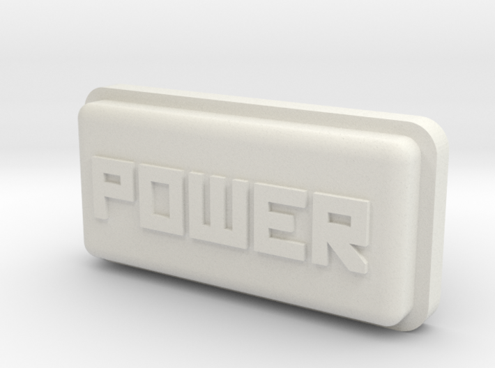 Uzebox Power Button 3d printed