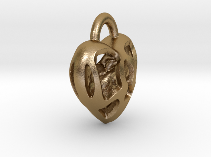 Key Hole Heart 3d printed