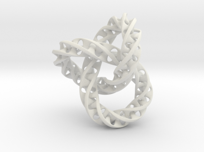 Fused Interlocked Mobius Infinity Knot Smaller 3d printed