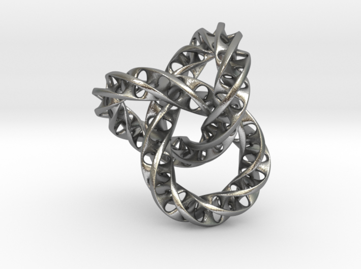 Fused Interlocked Mobius Infinity Knot Smaller 3d printed