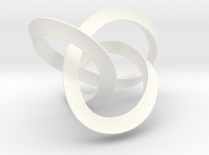 Large Mobius Figure 8 Knot 3d printed 