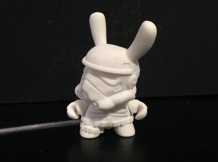 3 inch Trooper bunny  3d printed 