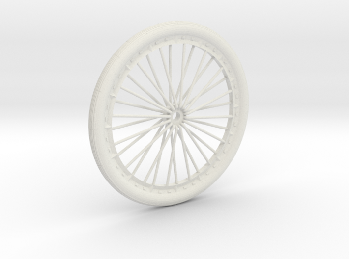 Bicycle wheel miniature 3d printed bicycle wheel miniature
