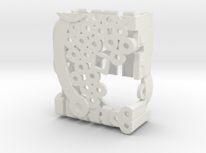 Crank Case Bottom _ Part2of3 _ by Dallas Good 3d printed