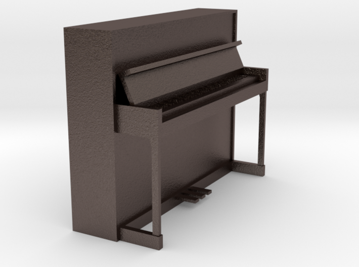Miniature 1:24 Upright Piano 3d printed