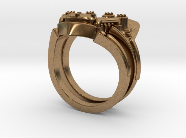 V-Twin Ring (8.5) 3d printed 
