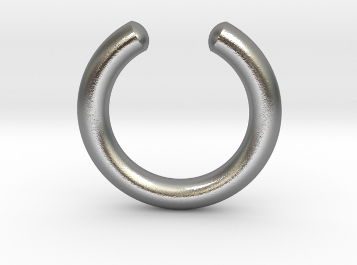 Simple Faux Septum Ring 3d printed