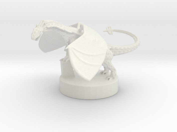 English Style Dragon 3d printed 