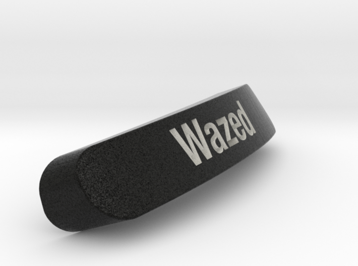 Wazed Nameplate for SteelSeries Rival 3d printed