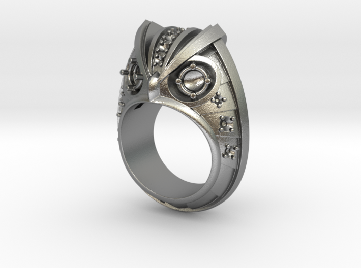 Owl Ring - Size 12 (21.49 mm) 3d printed 