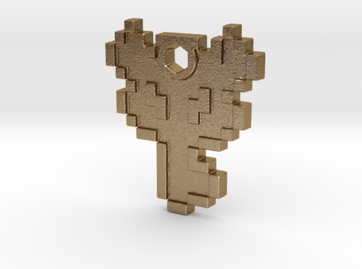 Zelda Boss Key Necklace 3d printed