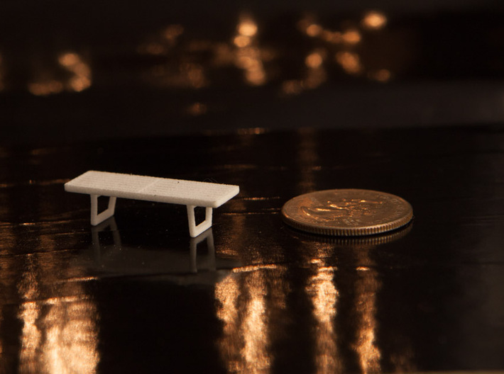1:48 Nelson Bench 3d printed 