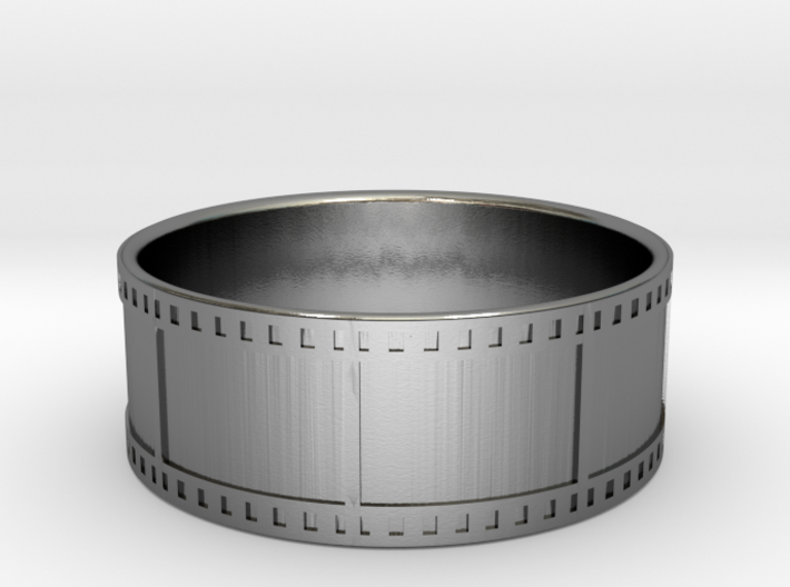 35mm Film Strip Ring - Size US 11 3d printed