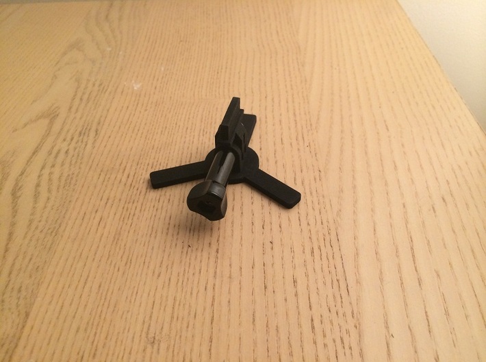 Bandai DX adapter (Axis B) to GoPro mount 3d printed 