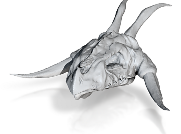 DragonSkull By Alberto Cordero 3d printed