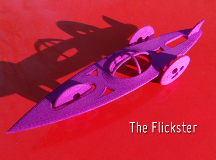 The Flickster 3d printed 