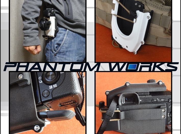 For SONY NEX-6 Camera Holster 3d printed