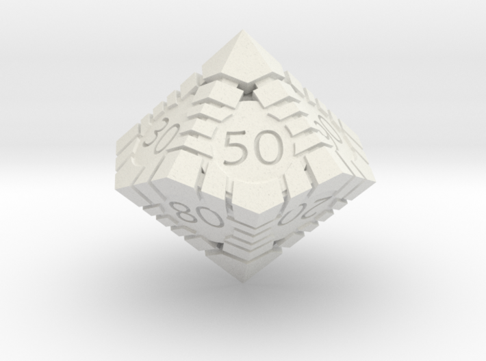 D100 - Andrew Bell 3d - Geometric Design 1 3d printed