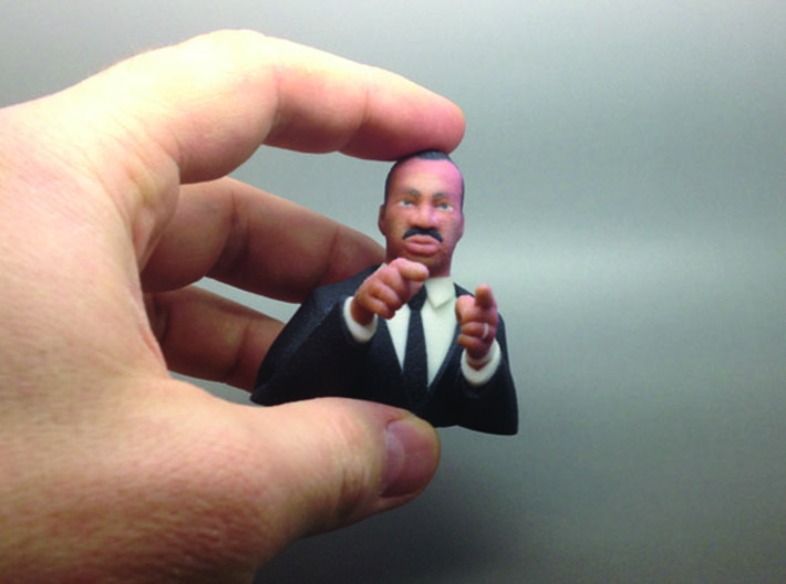 Martin Luther King Figurine  3d printed 