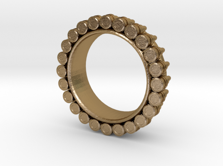 Bullet ring(size = USA 5.5) 3d printed