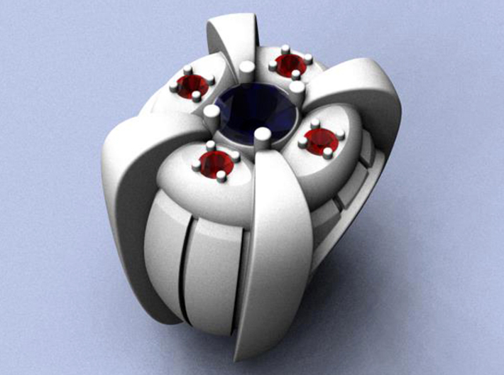Ring of Truth - Gem - Size 12 (21.49 mm) 3d printed