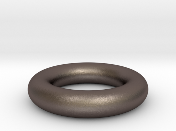 Toroidal ring 3d printed