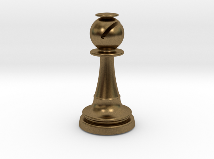 Inception Bishop Chess Piece (Heavy) 3d printed