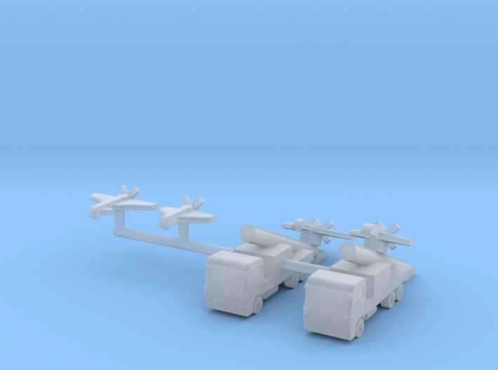 1/700 SAGEM Sperwer / Sperwer B UAV (x4) 3d printed