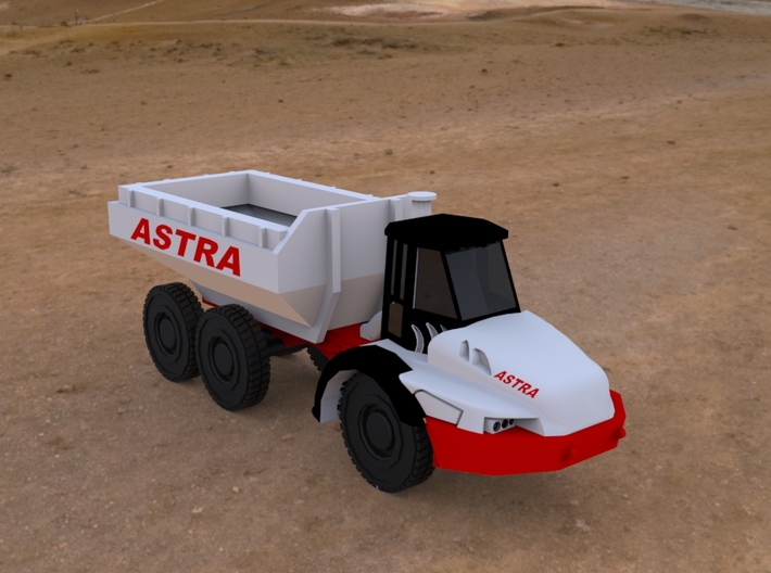 1/160 Astra IVECO ADT 40 DUMP TRUCK 3d printed