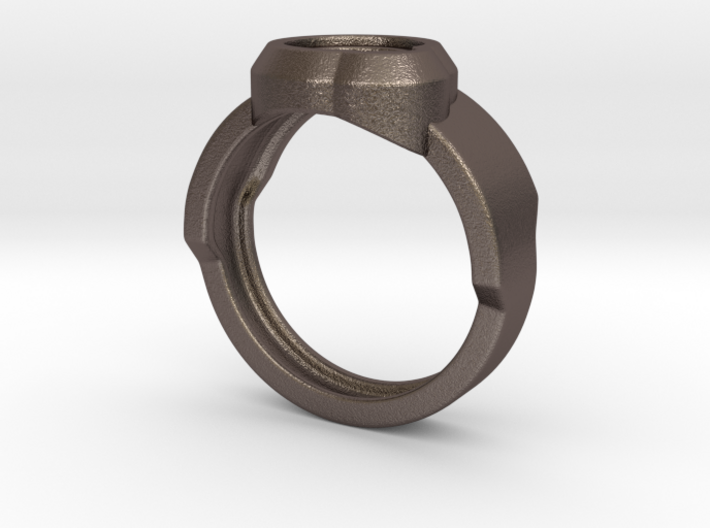 Circle Ring 3d printed