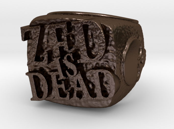 Zed is Dead Ring 3d printed