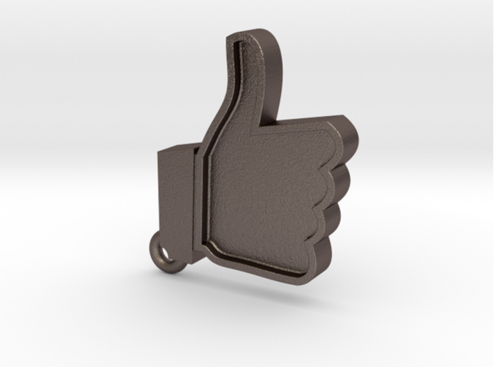 Facebook LIKE pendant 3d printed