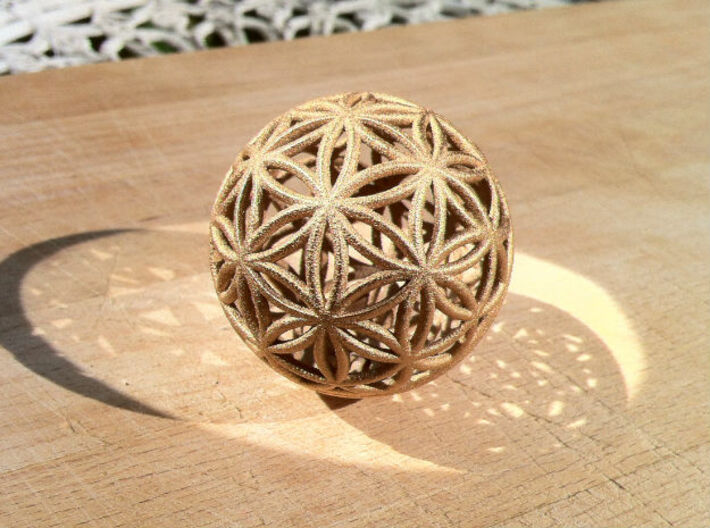 3D 88mm Orb of Life (3D Flower of Life) 3d printed 