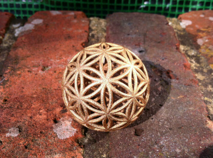 3D 100mm Orb of Life (3D Flower of Life)  3d printed 