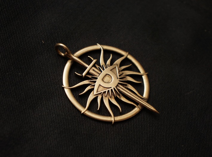 Pendant of The Inquisitor 3d printed