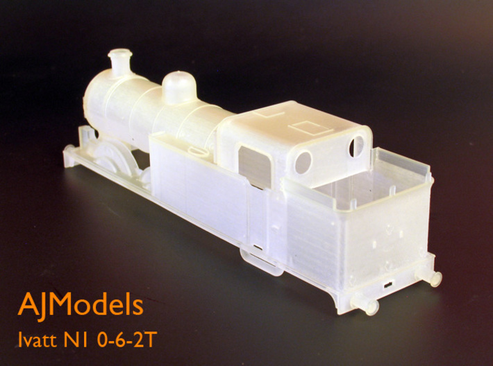 AJModels P01 Ivatt N1 Saturated Boiler, BR-era 3d printed 