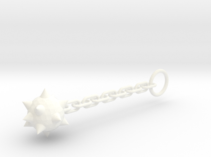 Flails Keychain 3d printed