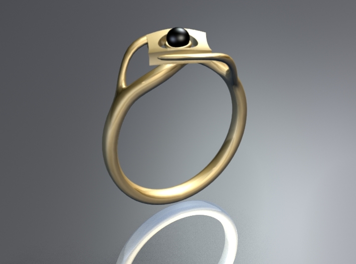 TwoYearsTogether ring 3d printed 
