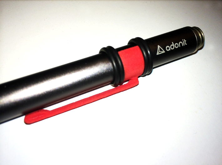 Stylus &amp; Pen Clip - 11.0mm 3d printed first jotclip
