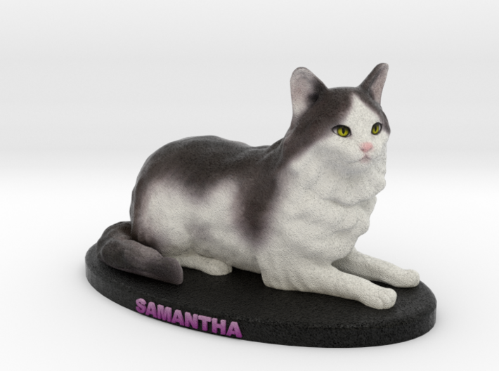 Custom Cat Figurine - Samantha 3d printed