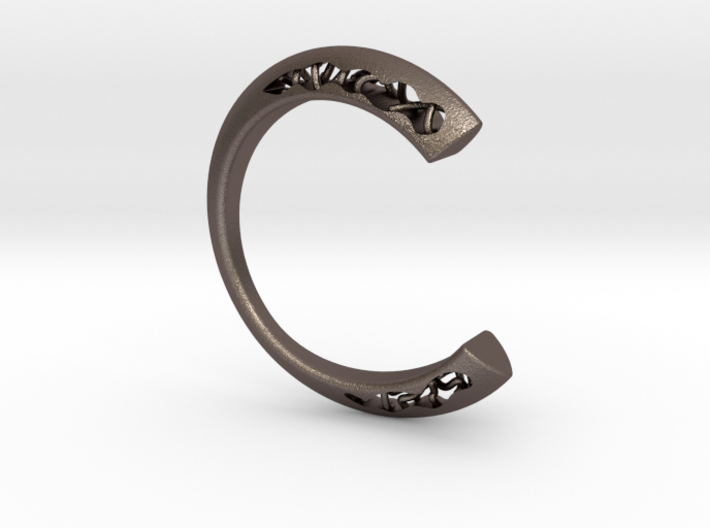LOFF - C-wire ring 3d printed