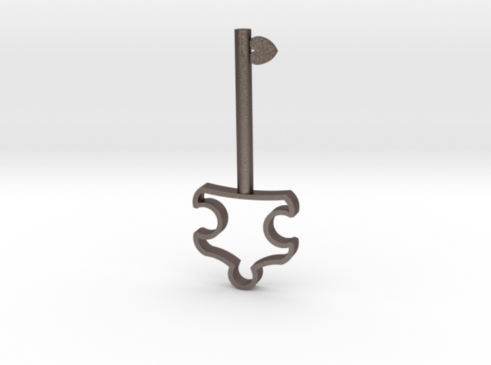 Autism Key Pendant 3d printed