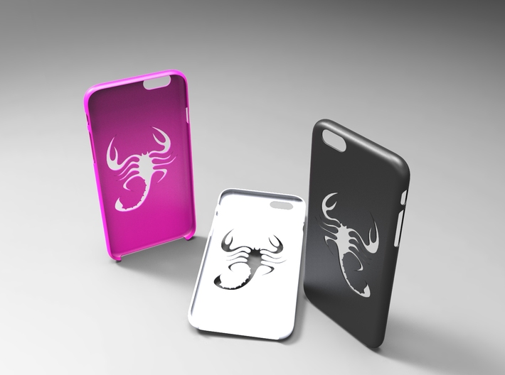 Iphone 6 scorpion case 3d printed 