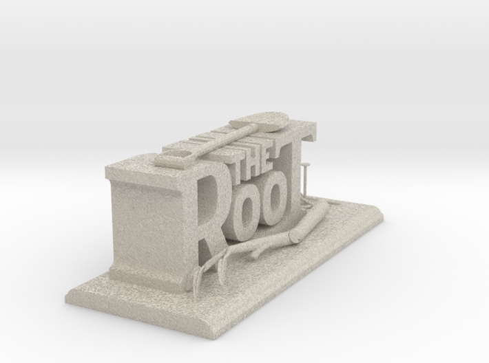 The Root - Desk Sculpture 3d printed
