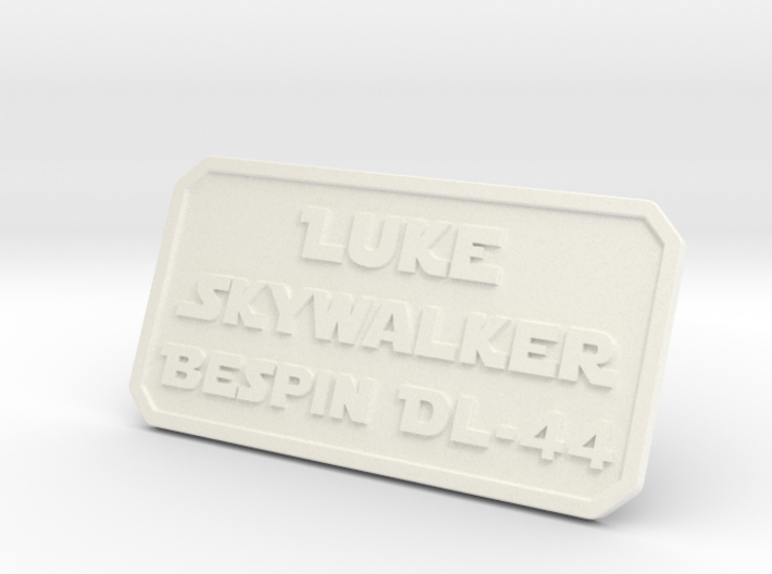 Luke ESB Plate 3d printed