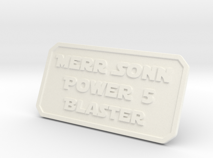 Merr Sonn Power 5 Plate 3d printed