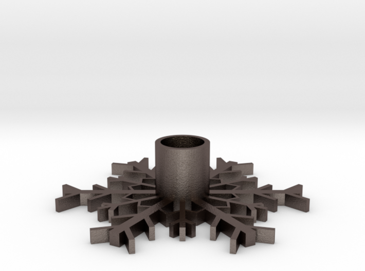 SnowFlake Candle Holder 3d printed