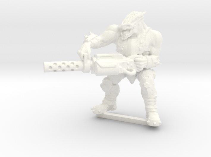 Kelk Hunter with Shredder Cannon 3d printed