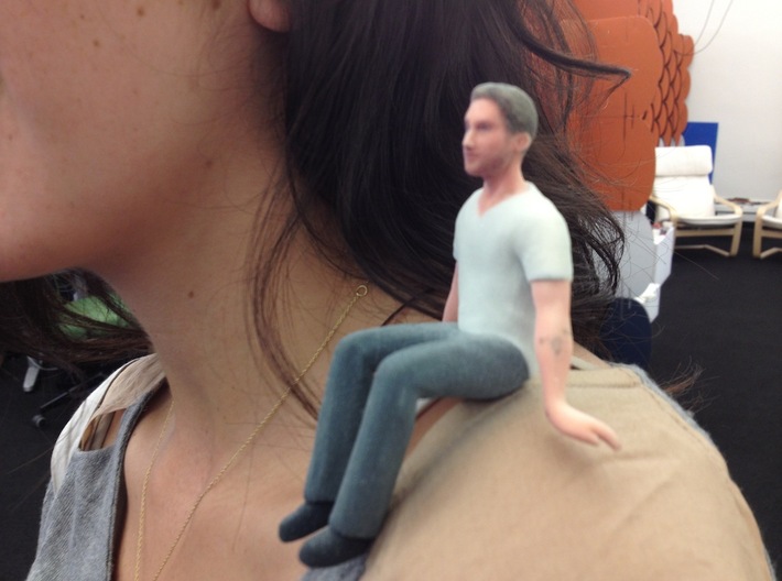 Hey Girl, I'm Also 3D Printed Ryan Gosling 3d printed 